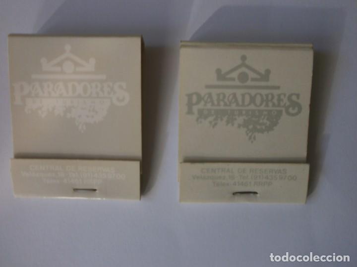 Cajas de Cerillas: 2 CAJAS DE CERILLAS PARADORES NUEVAS - Foto 1 - 134420198