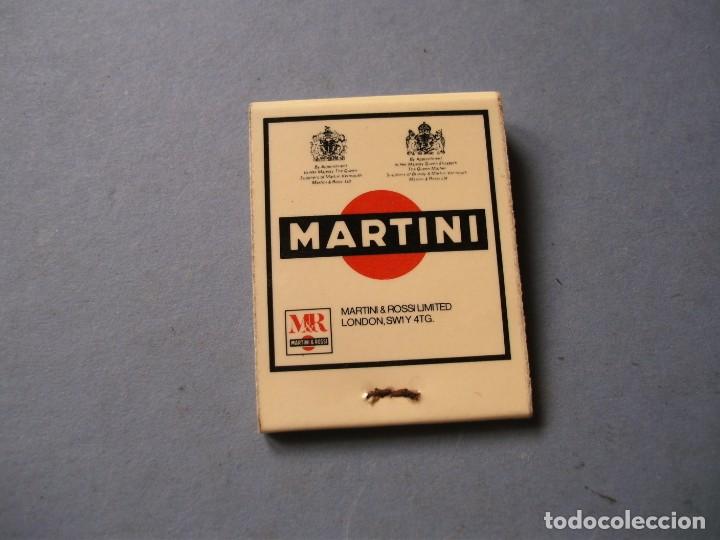 Cajas de cerillas: caja de cerillas martini , sin usar - Foto 1