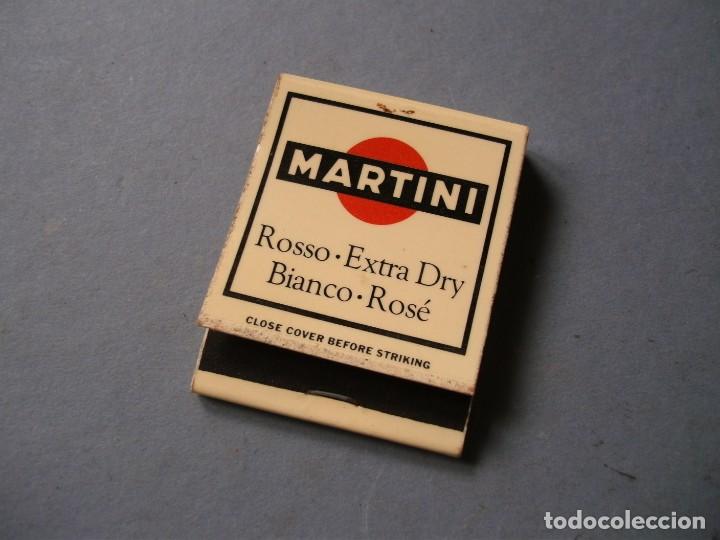 Cajas de cerillas: caja de cerillas martini , sin usar - Foto 2