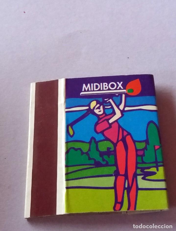 Bo&icirc;tes d'Allumettes: CAJA DE CERILLAS - EN PLANCHA - MIDIBOX (VER FOTOS)
