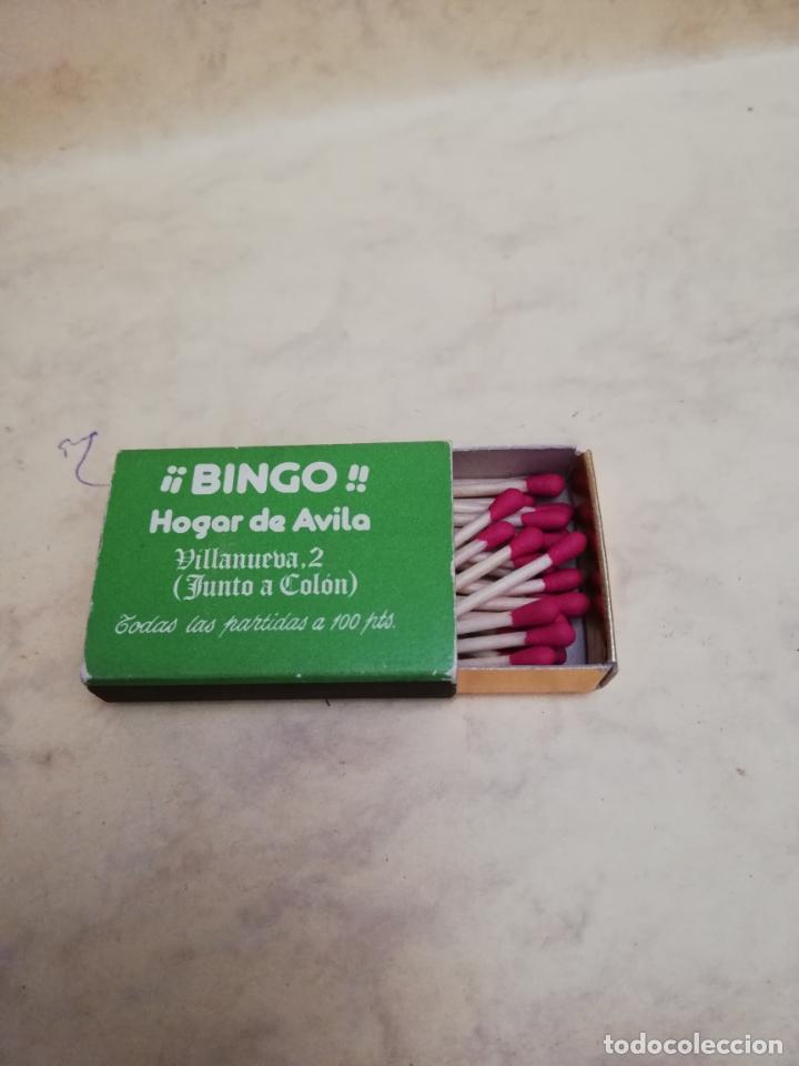 Matchboxes: BINGO - HOGAR DE AVILA