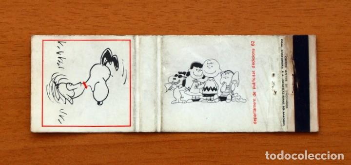 Cajas de Cerillas: Carterita de cerillas - Snoopy y sus amigos - Snoopy - General Fosforera