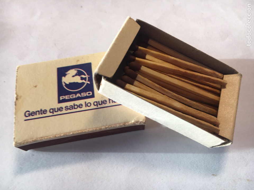 Cajas de cerillas: CAJA CERILLAS PEGASO - Foto 3