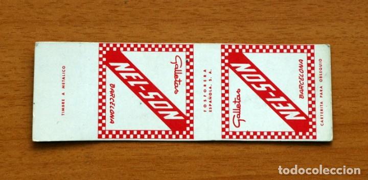 Cajas de Cerillas: Galletas Nel-Son, Barcelona - Carter&iacute;ta de cerillas - Fosforera Espa&ntilde;ola