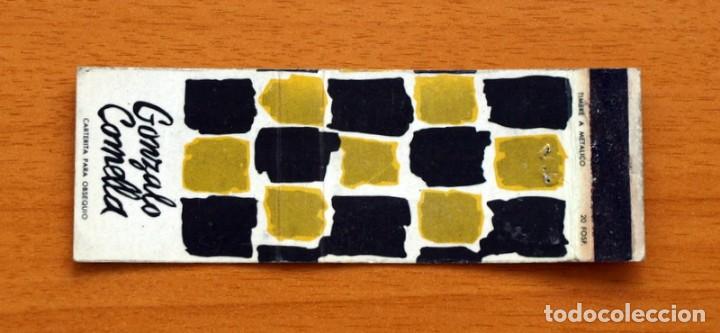 Cajas de Cerillas: G&eacute;neros de Punto Gonzalo Comella, Barcelona - Carter&iacute;ta de cerillas