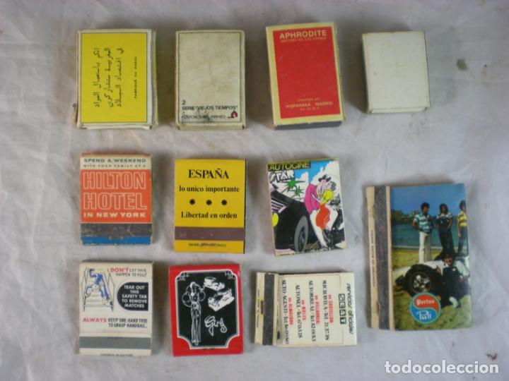 Cajas de cerillas: Lote Caja Cerillas x11 - Foto 2