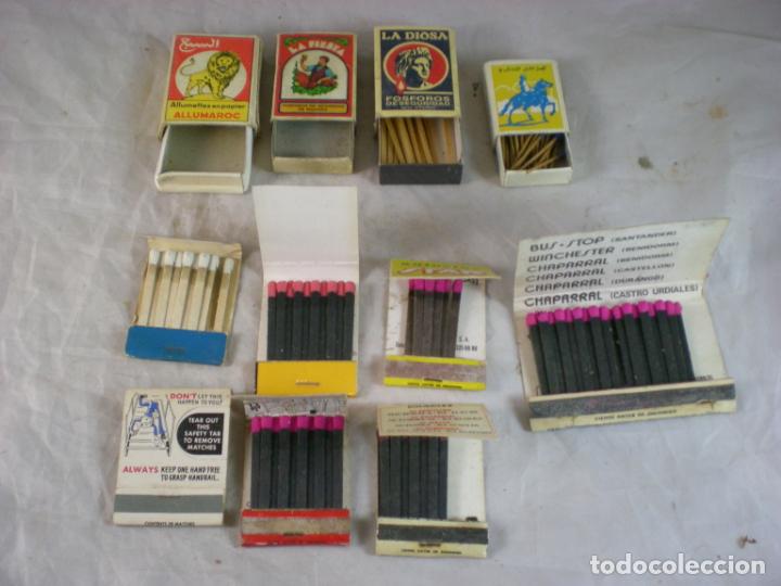 Cajas de cerillas: Lote Caja Cerillas x11 - Foto 3