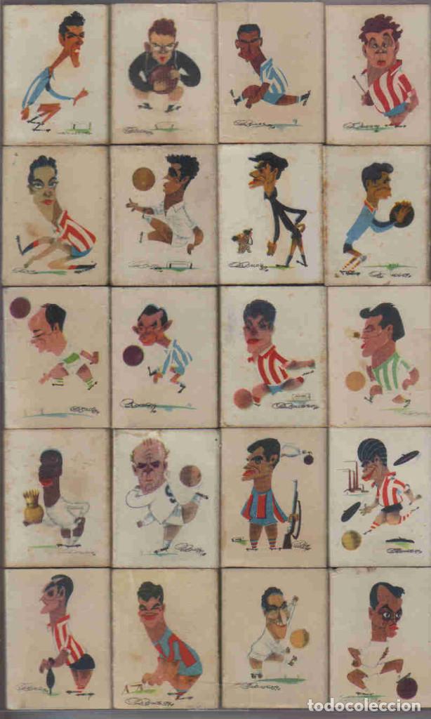 Scatole di Cerini: 40 CAJAS DE CERILLAS ENTERAS FUTBOLISTAS FESA SERIE COMPLETA