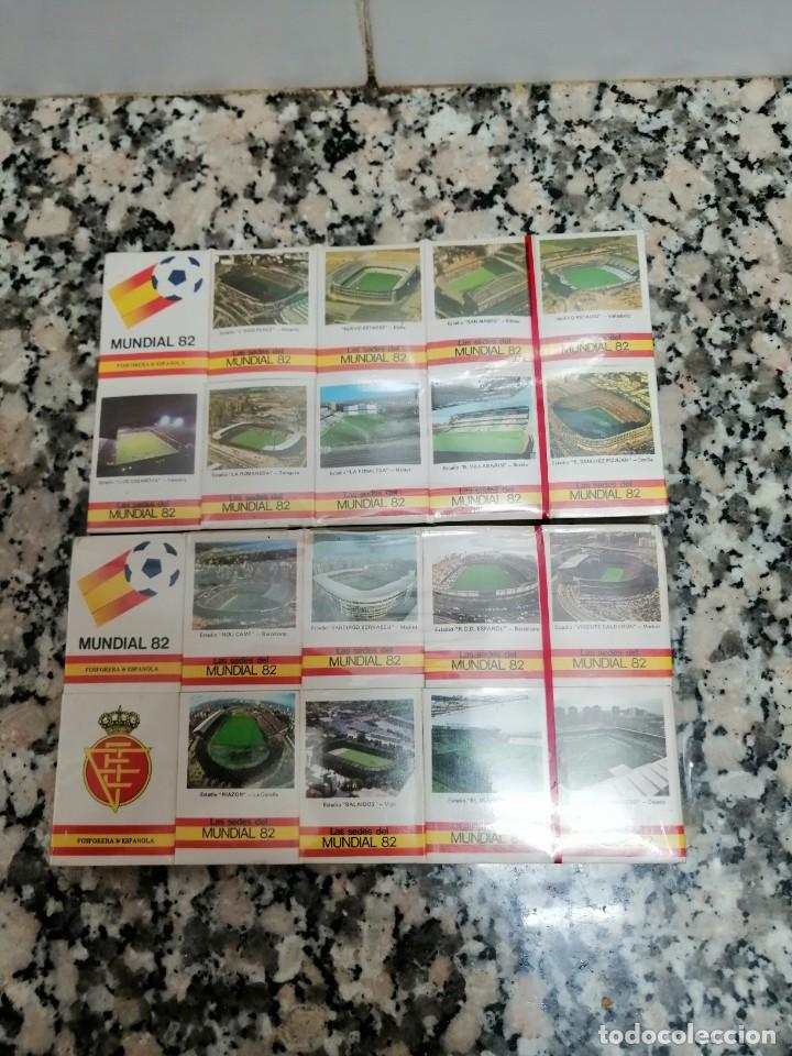 Matchboxes: COLECCION 20 CAJAS CERILLAS MUNDIAL 82
