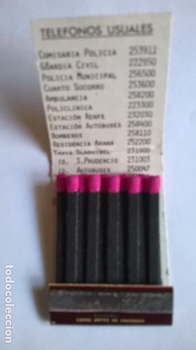 Cajas de cerillas: Caja cerillas Bambu vitoria - Foto 2