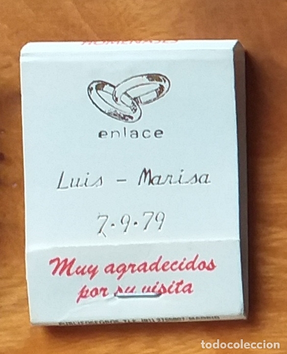 Cajas de cerillas: CAJA CERILLAS RTE. URVI - Foto 2