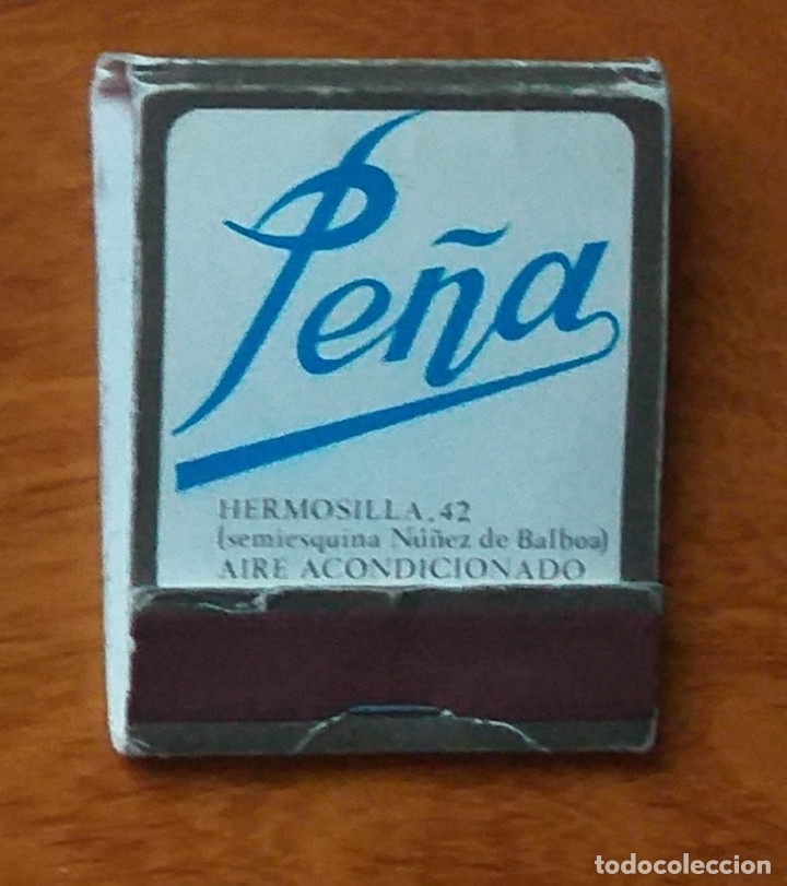Cajas de cerillas: CAJA CERILLAS PE&Ntilde;A - Foto 2