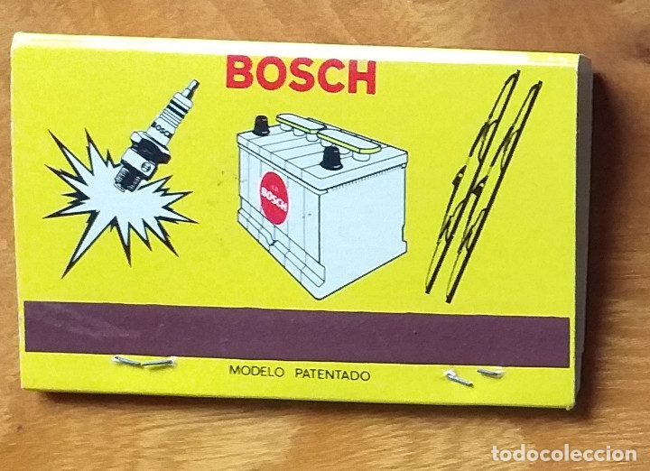 Cajas de cerillas: CAJA CERILLAS BOSCH - Foto 1