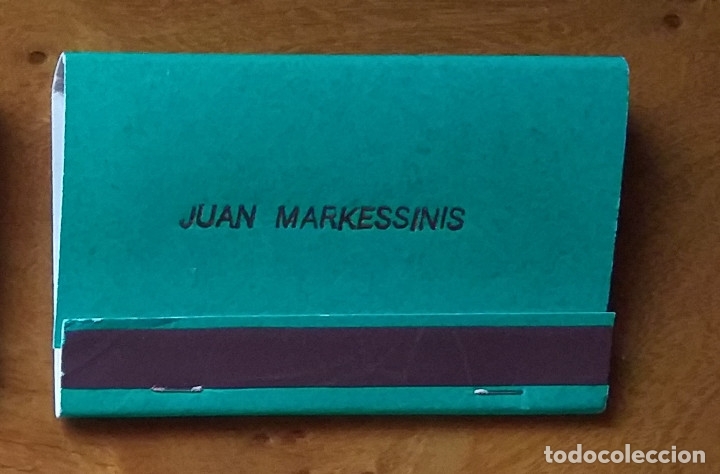 Cajas de cerillas: CAJA CERILLAS JUAN MARKESINIS - Foto 1