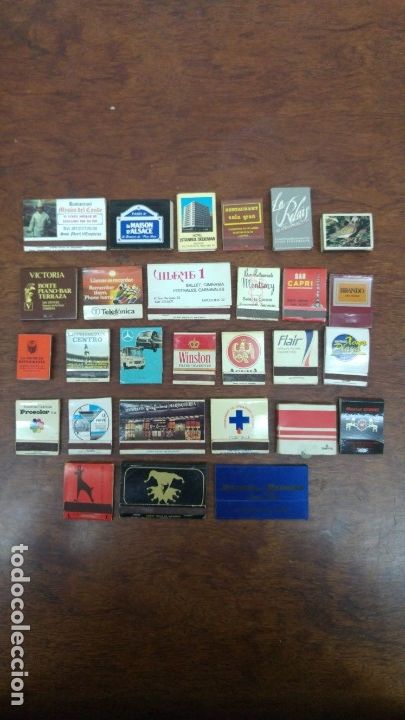 Cajas de cerillas: 28 ANTIGUAS CAJAS DE CERILLAS - Foto 1