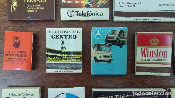 Cajas de cerillas: 28 ANTIGUAS CAJAS DE CERILLAS - Foto 6