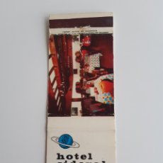 Cajas de Cerillas: CARTERITA CERILLAS - HOTEL SIDERAL ( MADRID )