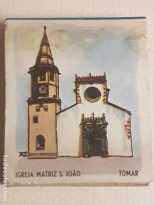 Cajas de Cerillas: TOMAR PORTUGAL IGLESIA PUBLICIDAD CAJA DE CERILLAS
