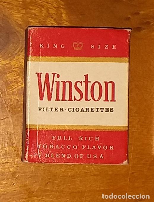 Cajas de cerillas: CAJA CERILLAS WINSTON - Foto 1