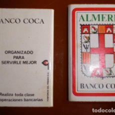 Cajas de Cerillas: CAJA CERILLAS OBSEQUIO BANCO COCA CON ESCUDO DE ALMERIA