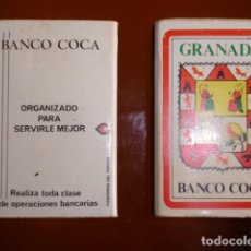 Cajas de Cerillas: CAJA CERILLAS OBSEQUIO BANCO COCA CON ESCUDO DE GRANADA