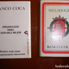 Cajas de Cerillas: CAJA CERILLAS OBSEQUIO BANCO COCA CON ESCUDO DE VALLADOLID