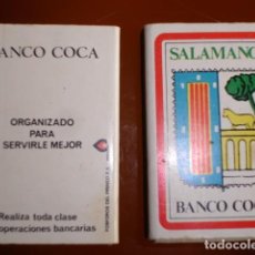 Cajas de Cerillas: CAJA CERILLAS OBSEQUIO BANCO COCA CON ESCUDO DE SALAMANCA