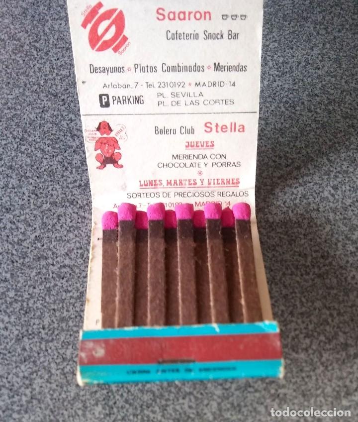 Cajas de cerillas: Caja Cerillas Discoteca Bolera Stella - Foto 2