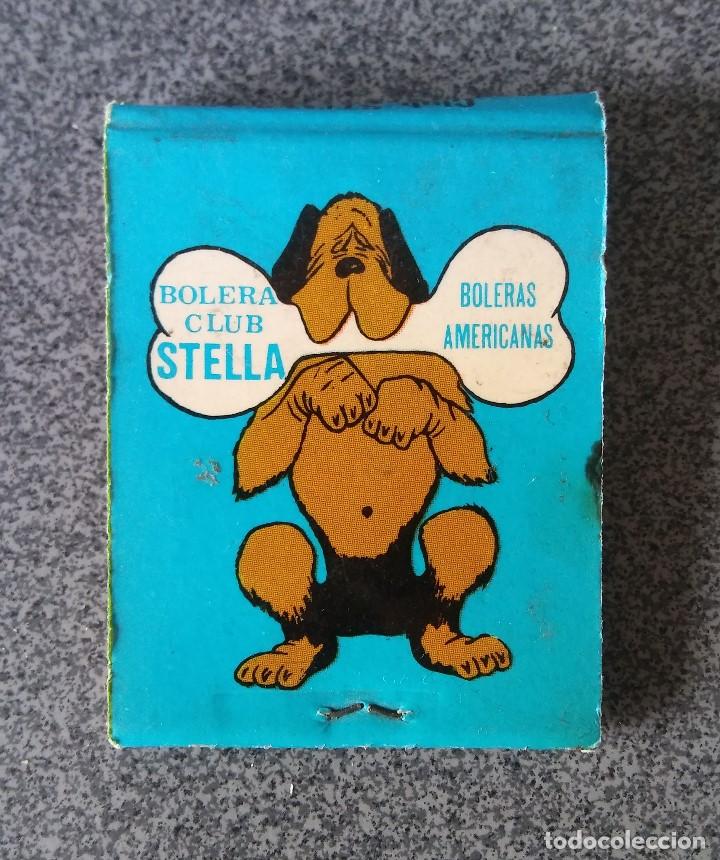 Cajas de cerillas: Caja Cerillas Discoteca Bolera Stella - Foto 3
