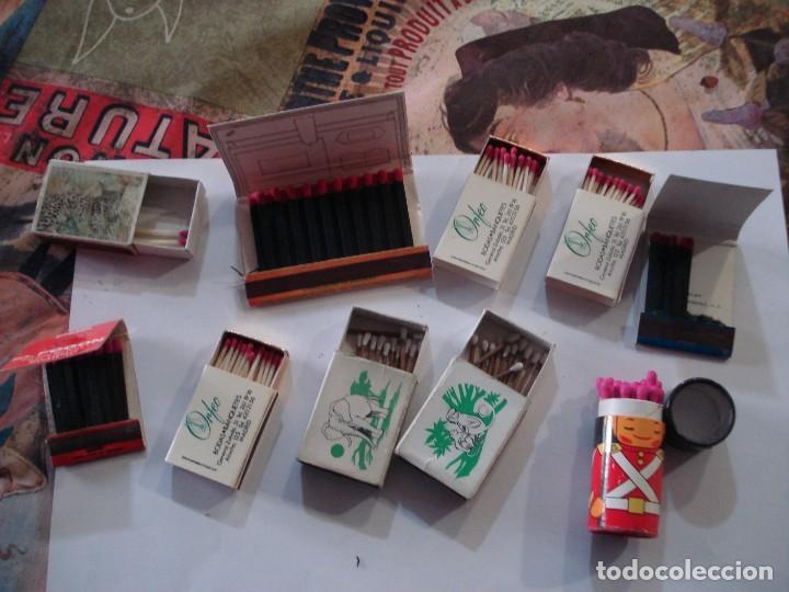 Cajas de cerillas: LOTE 10 CAJAS DE CERILLAS - Foto 2