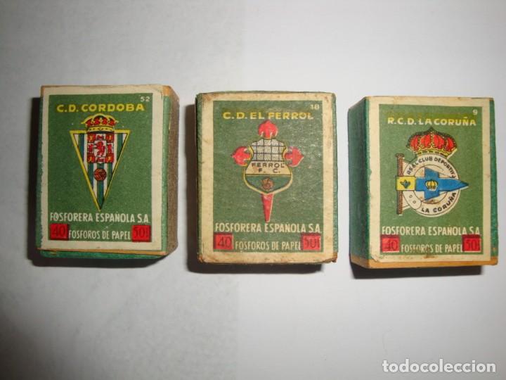 Cajas de cerillas: FUTBOL - Foto 1