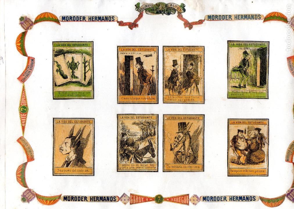 Scatole di Cerini: &iexcl;&iexcl;FANT&Aacute;STICA L&Aacute;MINA COLECCI&Oacute;N DE 8 PIEZAS SERIE LA VIDA DEL ESTUDIANTE EN LAS CAJAS DE CERILLAS!!