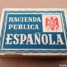 Cajas de Cerillas: HACIENDA PUBLICA ESPAÑOLA. COMPAÑIA ARRENDATARIA FOSFOROS. PUBLICIDAD CAF, S.A.. Lote 197354306