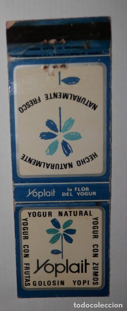 Cajas de Cerillas: CAJA DE CERILLAS DEL YOGUR YOPLAIT