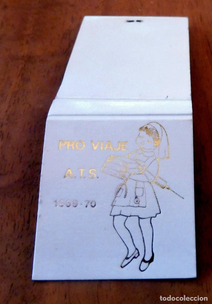 Bo&icirc;tes d'Allumettes: CAJA DE CERILLAS - PRO VIAJE A.T.S. 1969/70 - (VER FOTOS)