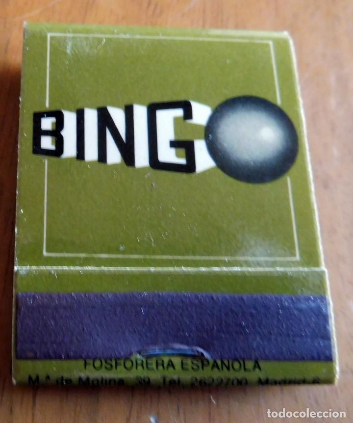 Matchboxes: CAJA DE CERILLAS - BINGO MELIA CASTILLA - (VER FOTOS)