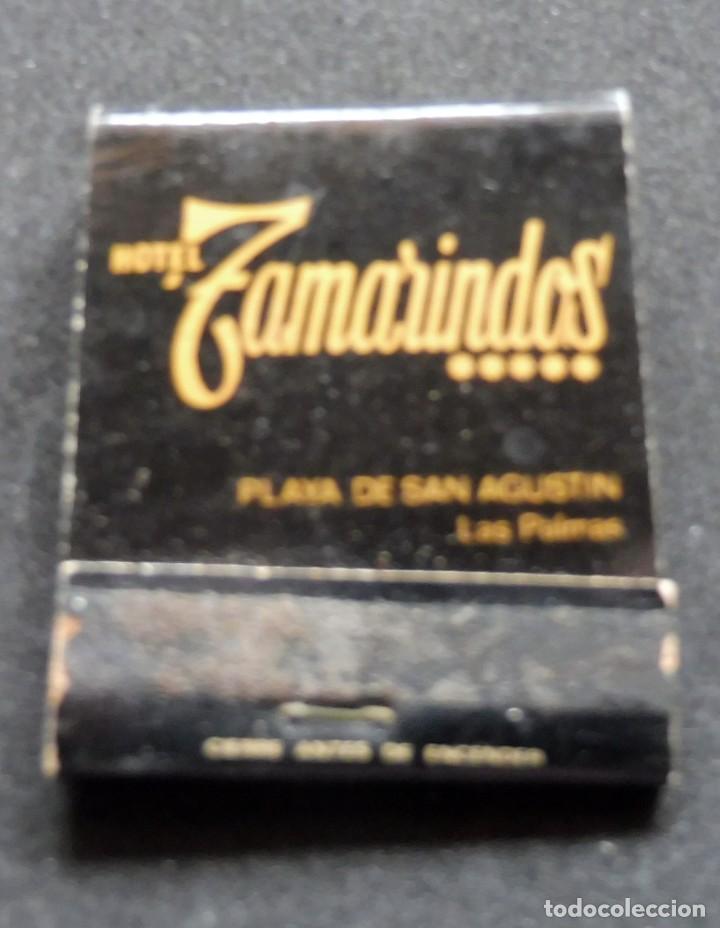 Cajas de Cerillas: CAJA DE CERILLAS - HOTEL TAMARINDOS - PLAYA DE SAN AGUST&Iacute;N - LAS PALMAS (VER FOTOS)