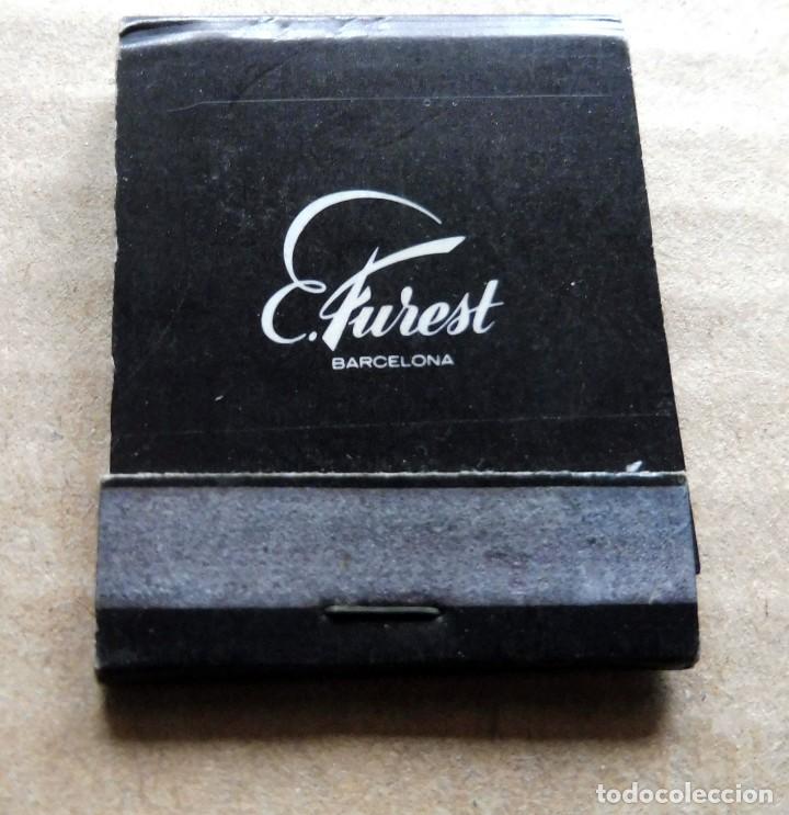 Matchboxes: CAJA DE CERILLAS - E.FUREST - BARCELONA (VER FOTOS)