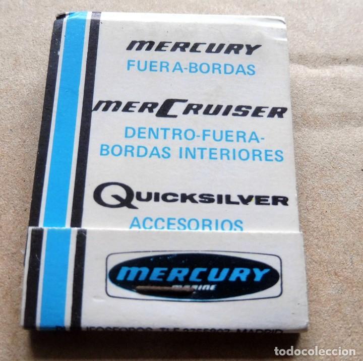 Bo&icirc;tes d'Allumettes: CAJA DE CERILLAS - MERCURY FUERA BORDA - (VER FOTOS)