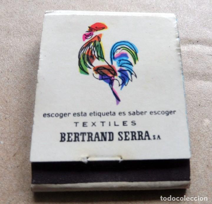 Bo&icirc;tes d'Allumettes: CAJA DE CERILLAS - BERTRAND SERRA TEXTILES - (VER FOTOS)