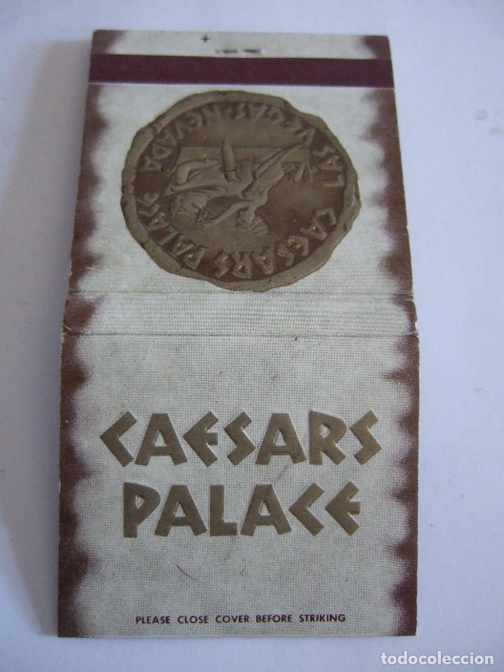 Cajas de cerillas: CARTERILLA DE CERILLAS - CAESARS PALACE - LAS VEGAS - NEVADA - COMPLETA
