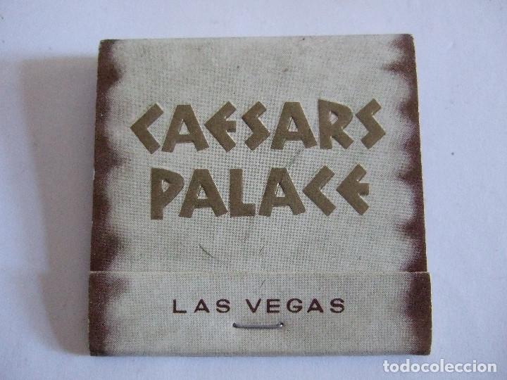 Cajas de cerillas: CARTERILLA DE CERILLAS - CAESARS PALACE - LAS VEGAS - NEVADA - COMPLETA