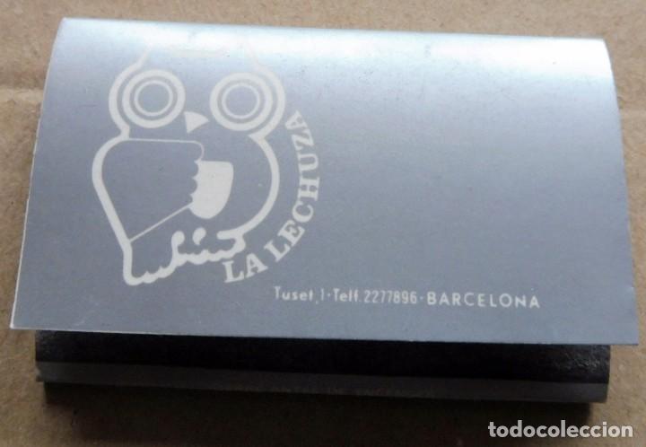 Bo&icirc;tes d'Allumettes: CAJA DE CERILLAS - LA LECHUZA - BARCELONA (VER FOTOS)
