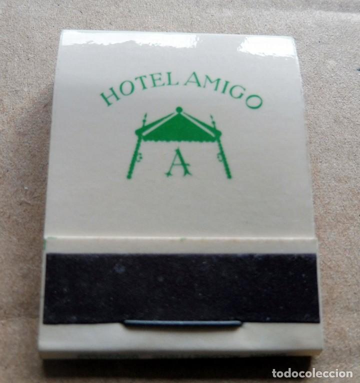 Cajas de cerillas: CAJA DE CERILLAS - HOTEL AMIGO - - Foto 1