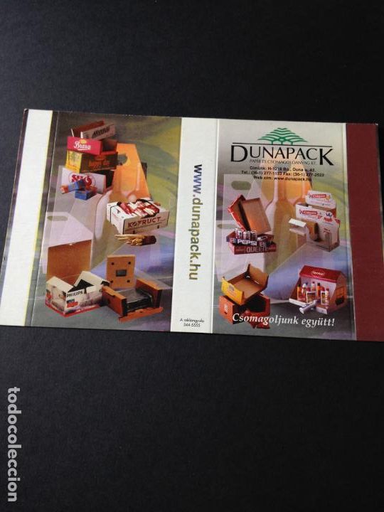 Cajas de cerillas: Dunapack. 1 elemento caja grande cerillas - Foto 1