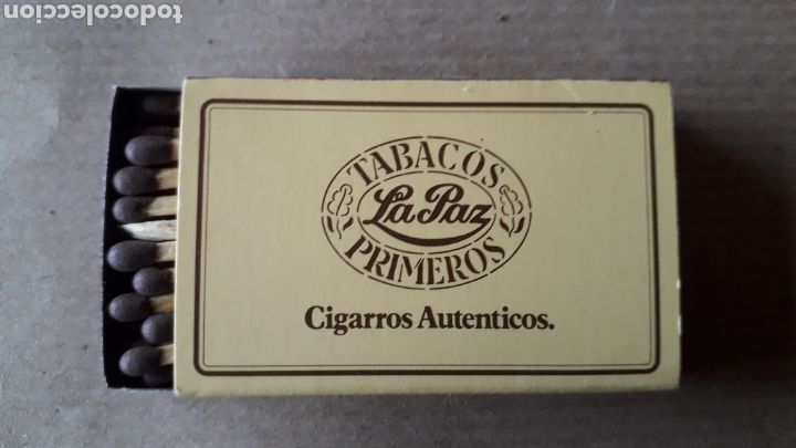Cajas de cerillas: CERILLAS CIGARRITOS LA PAZ - Foto 1