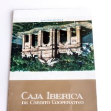 Cajas de Cerillas: CARTERITA CERILLAS - CAJA IBERICA DE CRÉDITO COOPERATIVO - MADRID, BARCELONA, MÁLAGA, BALEARES. Lote 200827472