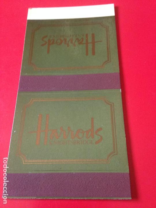 Cajas de cerillas: Harrods . 1 elementos caja fosforos - Foto 1