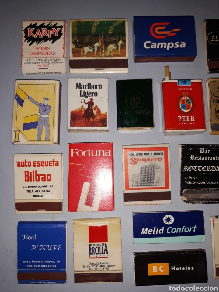 Cajas de cerillas: Lote de 32 cajas de cerillas - Foto 2