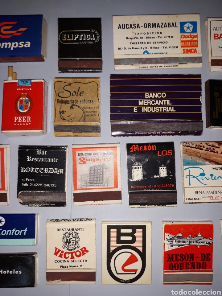 Cajas de cerillas: Lote de 32 cajas de cerillas - Foto 3